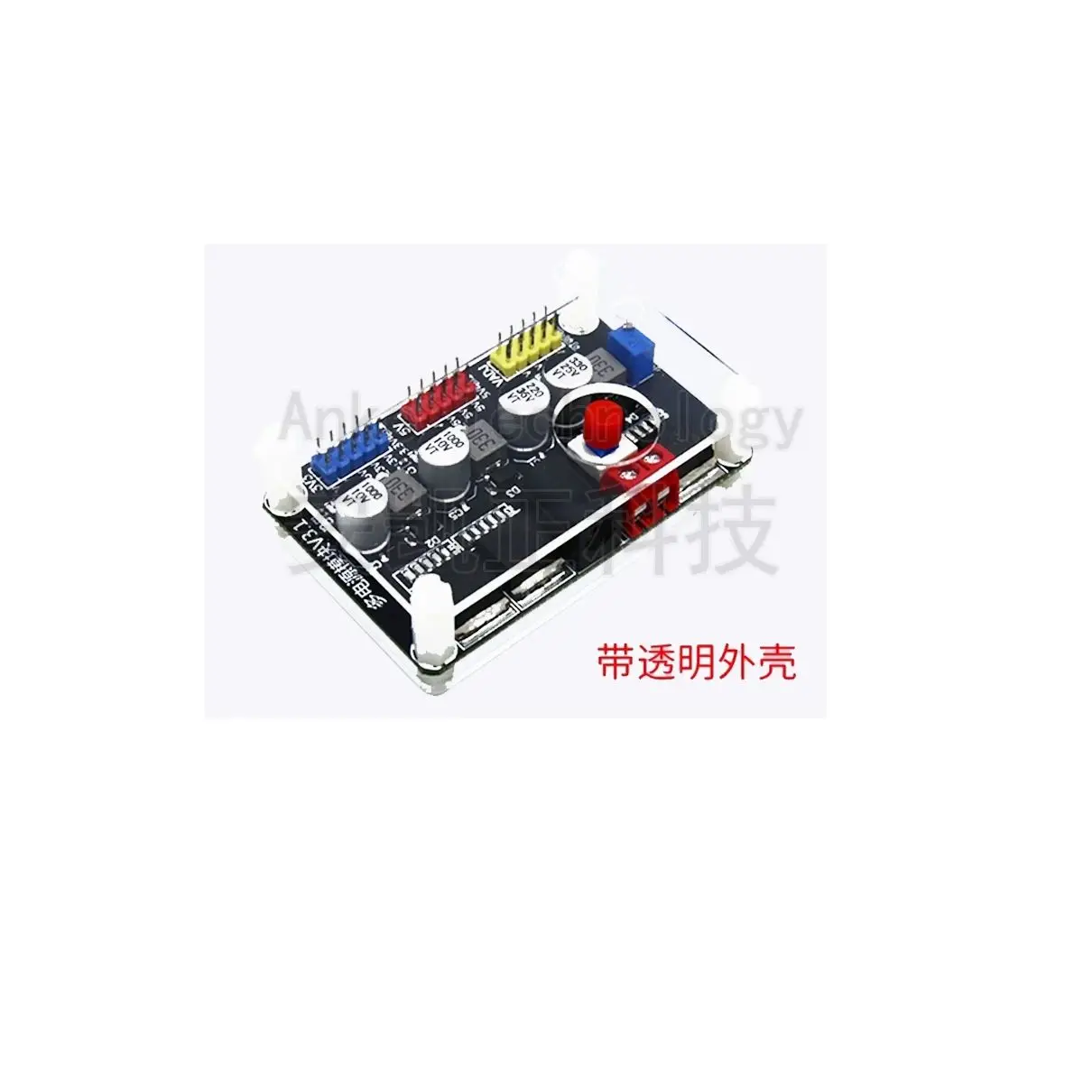 Immagine 3: Modulo di potenza regolatore di tensione LM2596 con CC 3,3 V, CC 5 V e tensioni multiple CC regolabili. Comunemente usato per l'alimentazione i