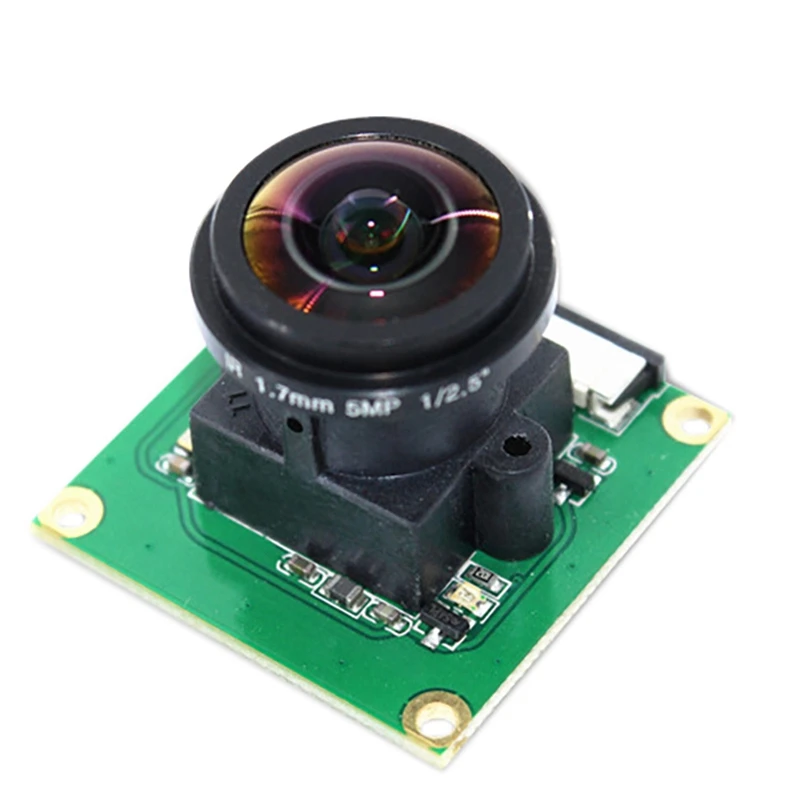 Camera Module 5 Million Pixels 1080P OV5647 Chip 175° Wide Angle For Raspberry Pi 2/4/3B+