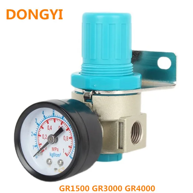 High Quality Oil Filter Regulator Trap Pneumatic Water Separator Pressure Manual Drainage GR1500 GR2000 GR3000 GR4000