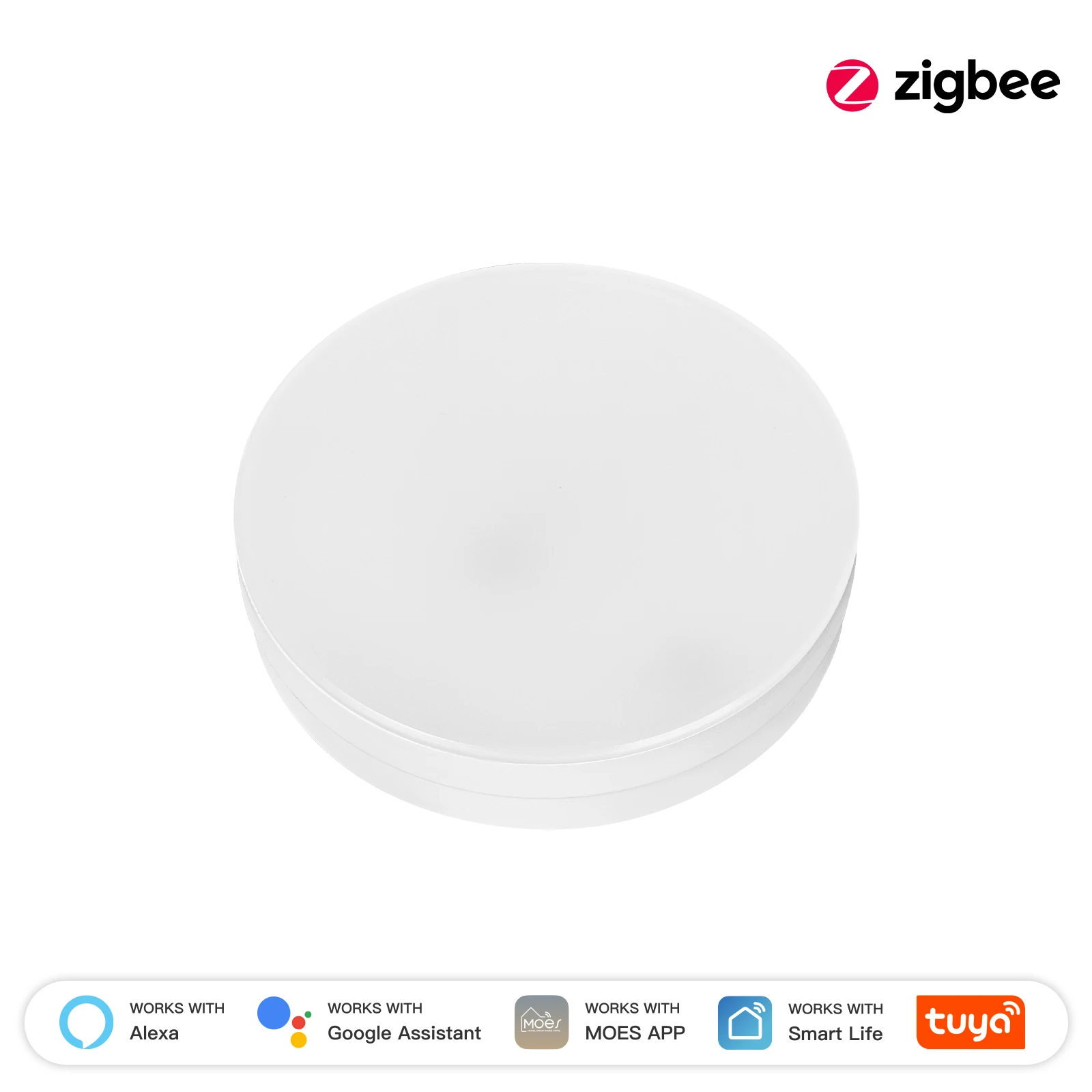 MOES Tuya ZigBee Smart LED Lampe GX53 Farbwechsel Dimmbare Glühbirne Musik Sync Restaurant Schrank Arbeit Mit Alexa Google Hause