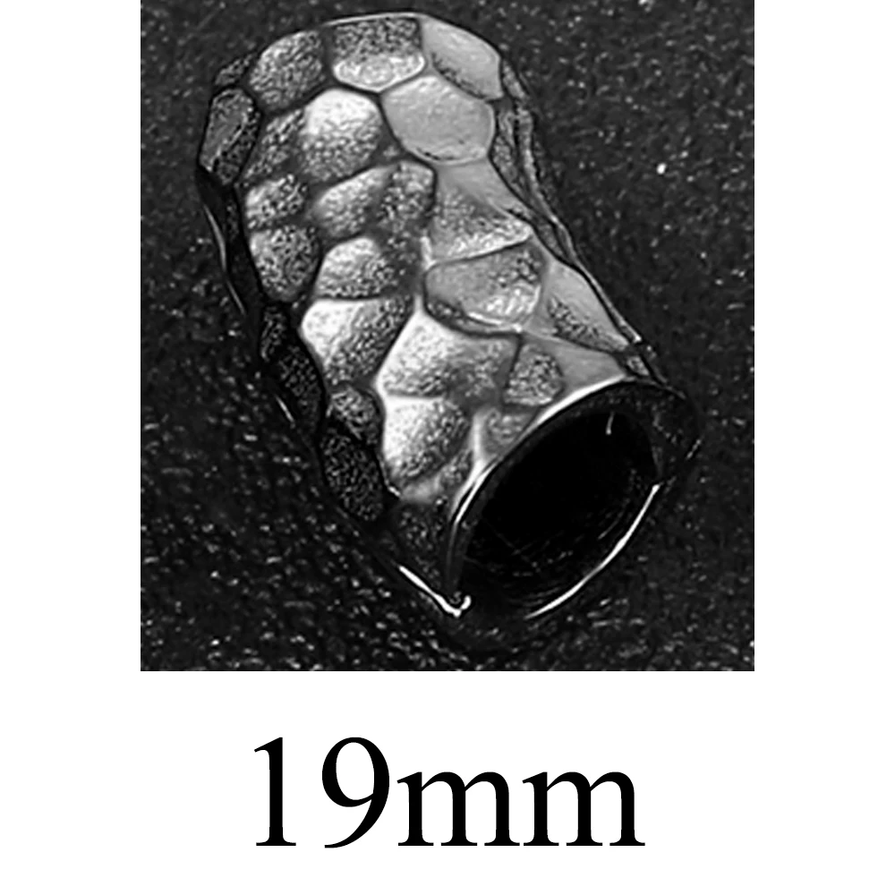 Hammered Stainless Steel Ear Weights, 1/2Pcs Set