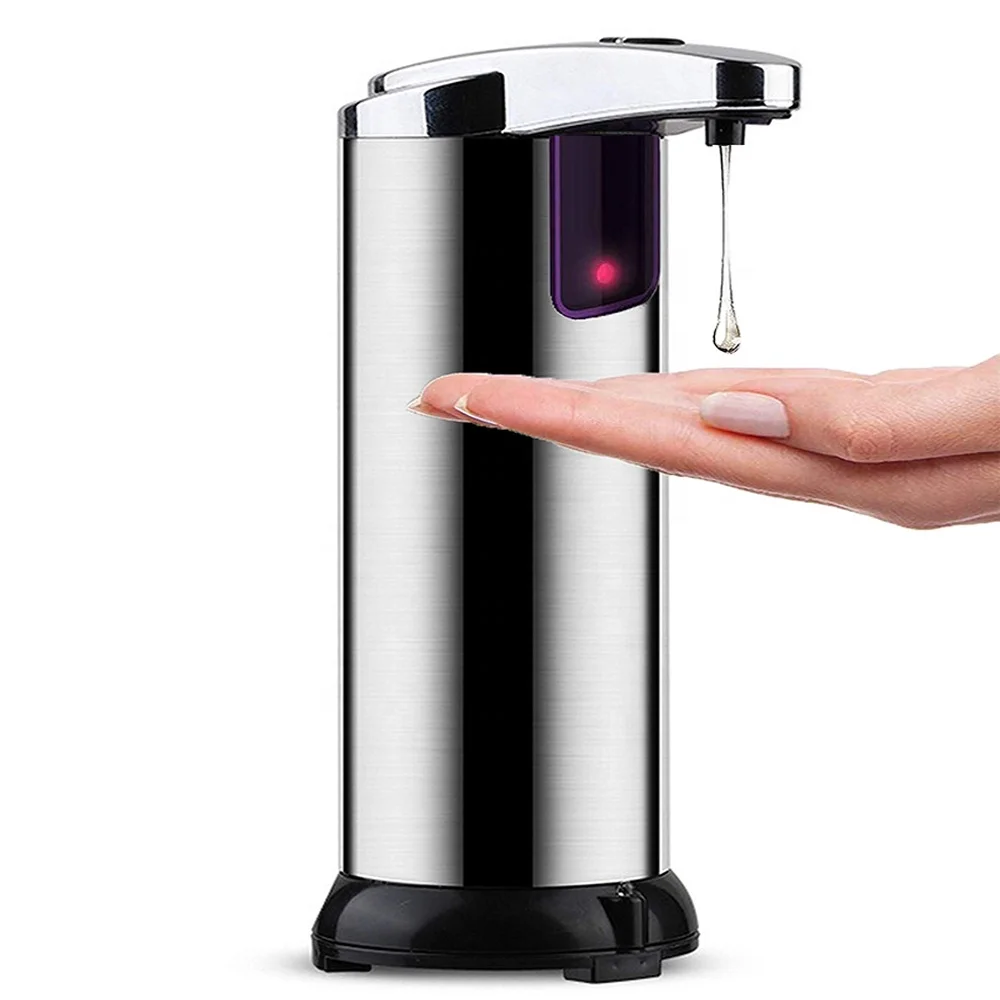 Smart Sensor 350ml Touchless Foaming Automatic Soap Dispenser, Handfree Standing Automatic Hand Sanitizer Dispenser