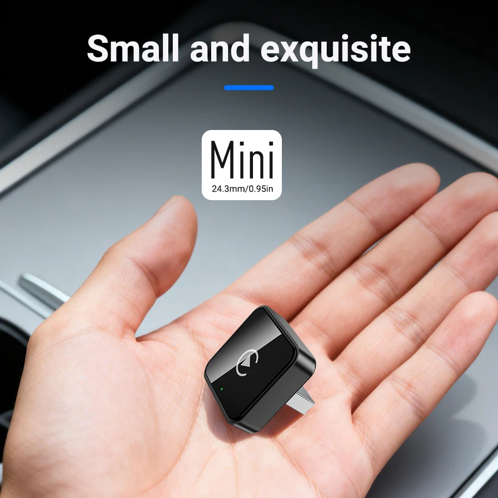 XUDA New Wireless Android Auto Adapter Smart Mini Box Plug And Play Universal For VW Toyota Nissan Honda Ford Benz 2025