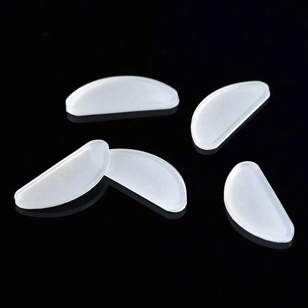 

Glasses Nose Pads Anti Slip Silicone Grips Adhesive Eyeglass Pad for Sunglasses Reading Glasses White Black