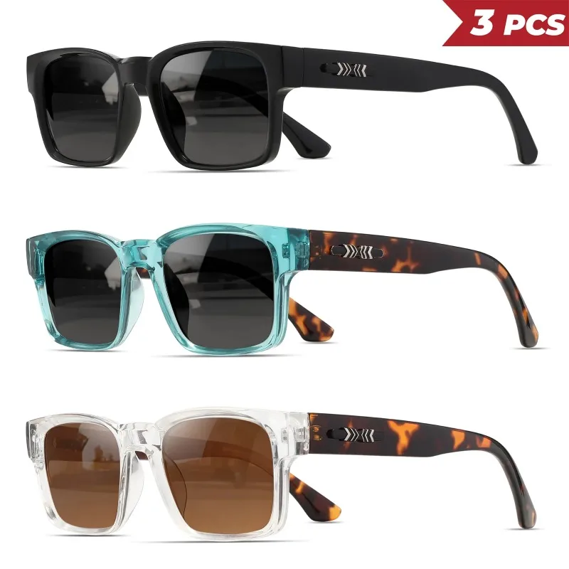 1/3PCS Oversize frame One-piece Goggle Men Woman Sunglasses Interior Accessory Protective Gears Anti Glare Car Driving Glasses - view 6