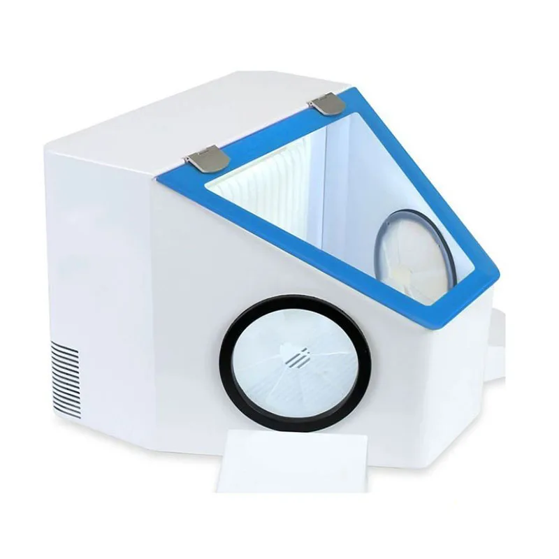 

Дешевый пылесборник для стоматологической лаборатории, вакуумный пылесборник, коробка для притирки, защита для пескоструйной обработки, гравировка пыли