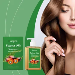 Batana Hair Nourish Shampoo Oil Control Keep Smooth Improve Thickening Scalp Massage Deep Cleaning Pure Plant Hair Care Shampoo