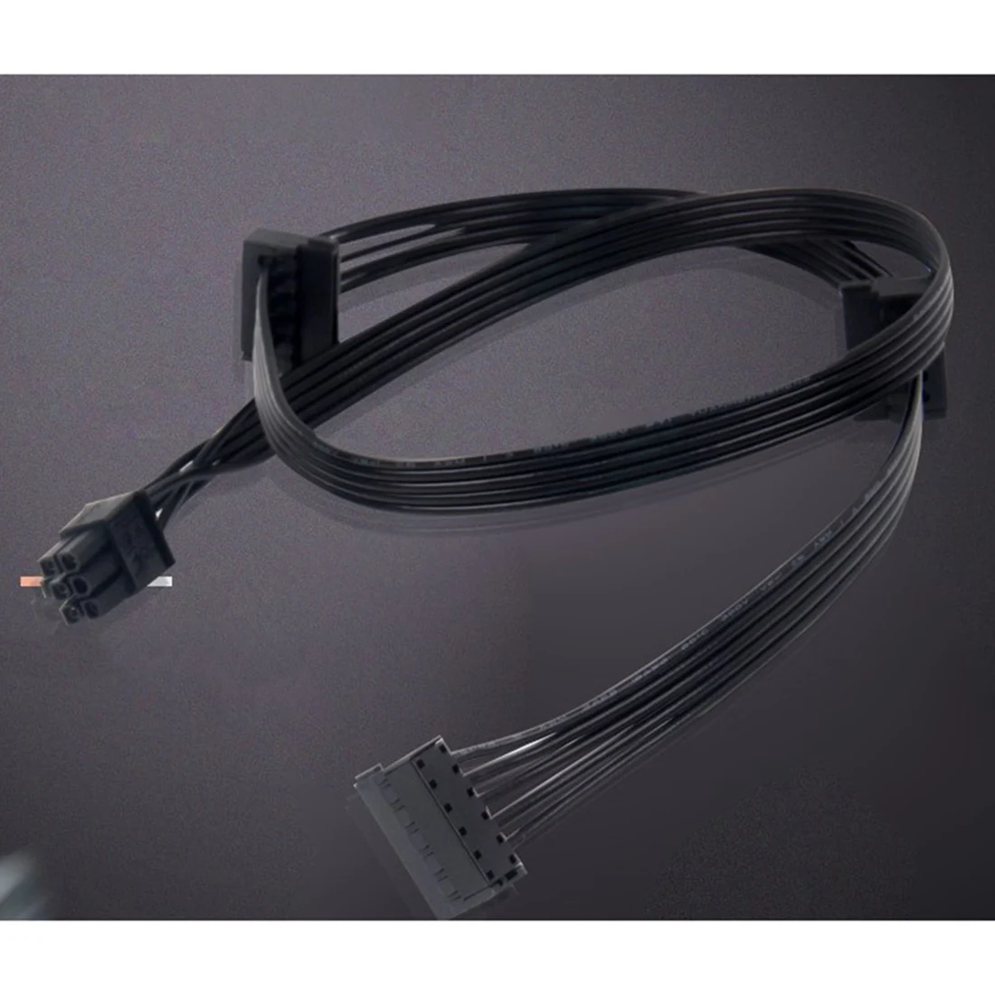 AEE7-GPU PCI Express 6Pin ذكر 1 إلى 3 SATA SSD كابل إمداد الطاقة ل CORSAIR CX850M CX750M CX600M CX500M CX430M وحدات