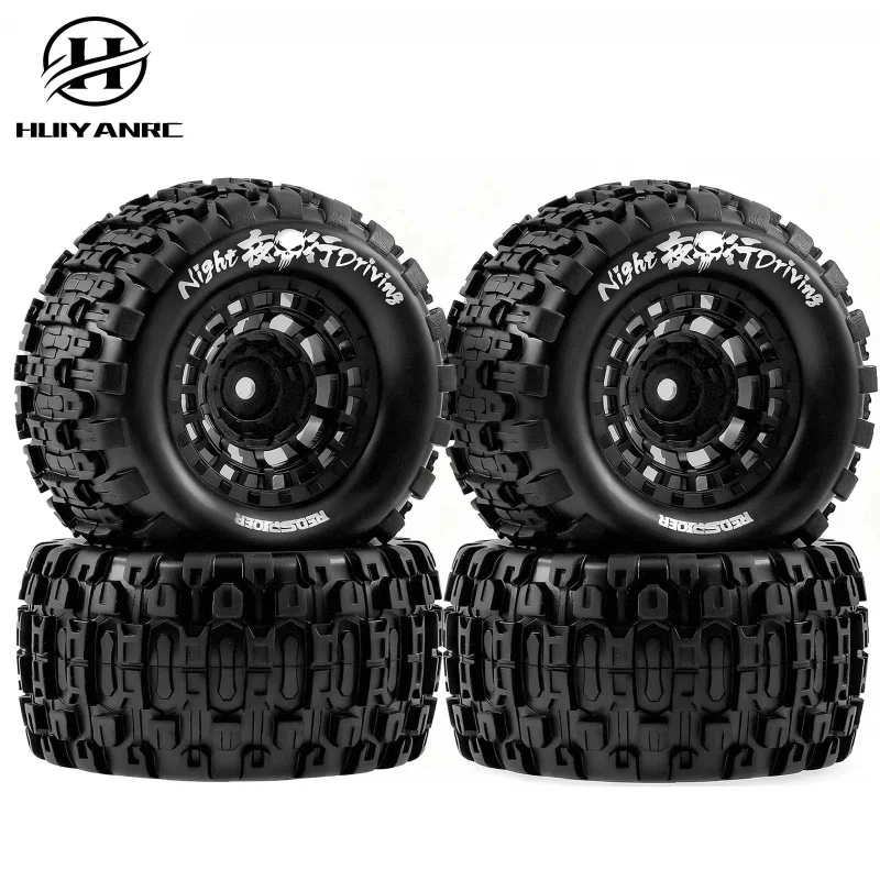 

HUIYANRC 4Pcs OGRC MX2.15 RC Wheels and Tires for 1/16 Traxxas E-Revo HSP 1/18 LOSI Mini LMT RC Car