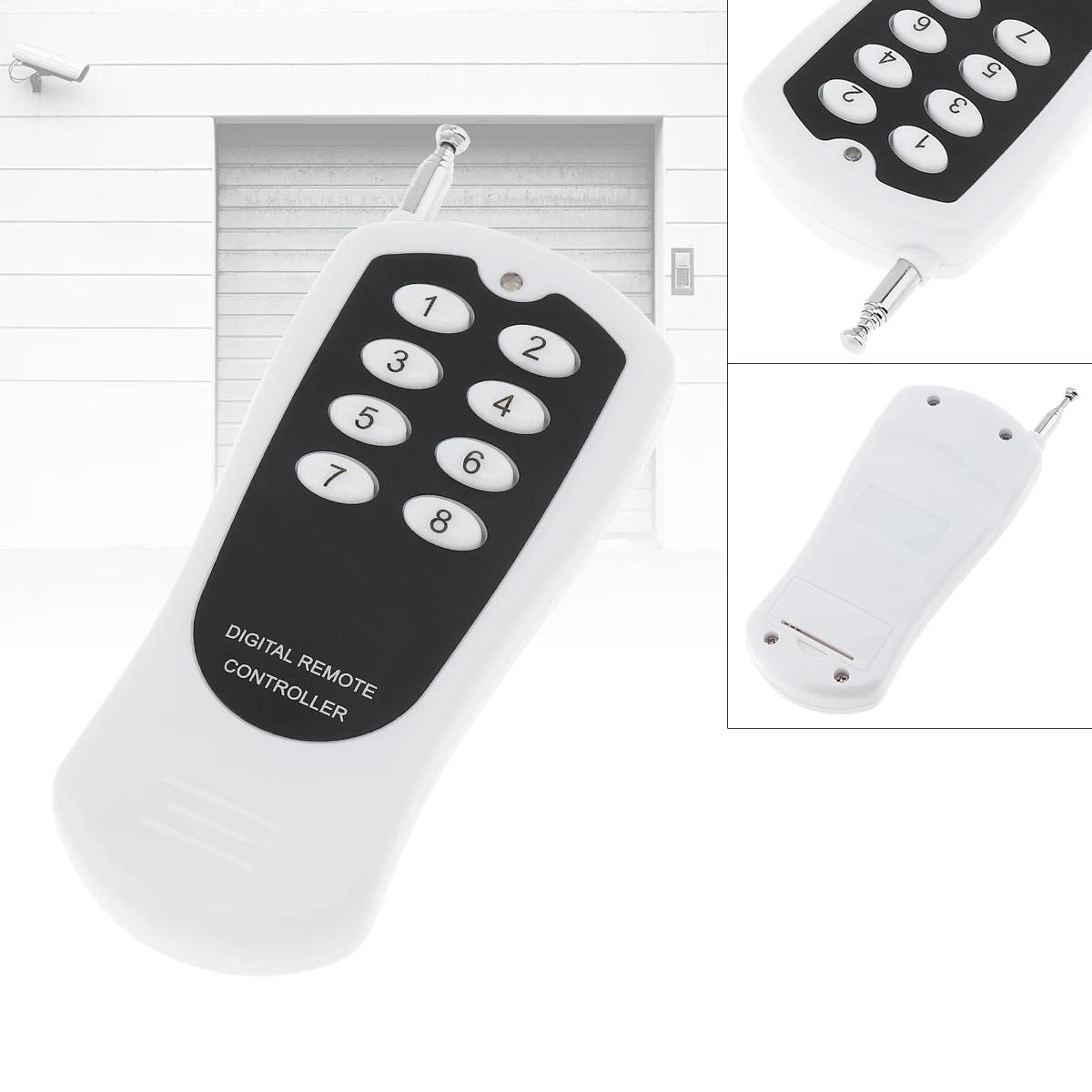 433MHz High Power ABS Wireless Remote Control with1000 Meters Long Distance and 8 Button Remote Control for High Power Equipment