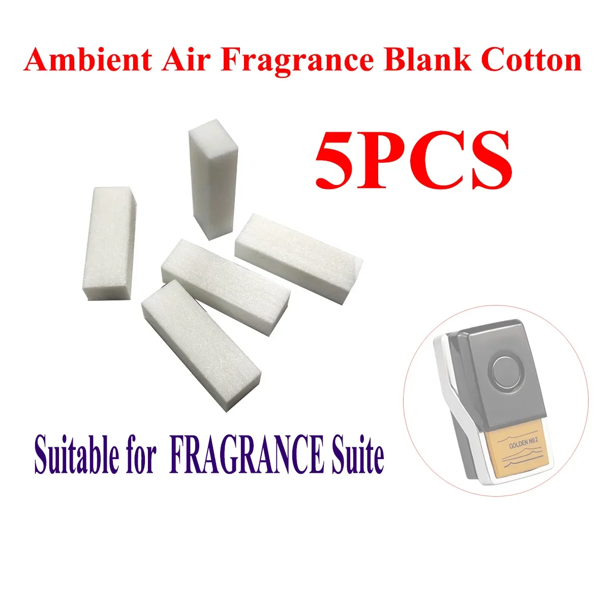 Ambient Air Fragrance Blank Cotton Car Aromatherapy Cotton Pads for BMW G30 G11 X3-X7 3/5/7 Serie