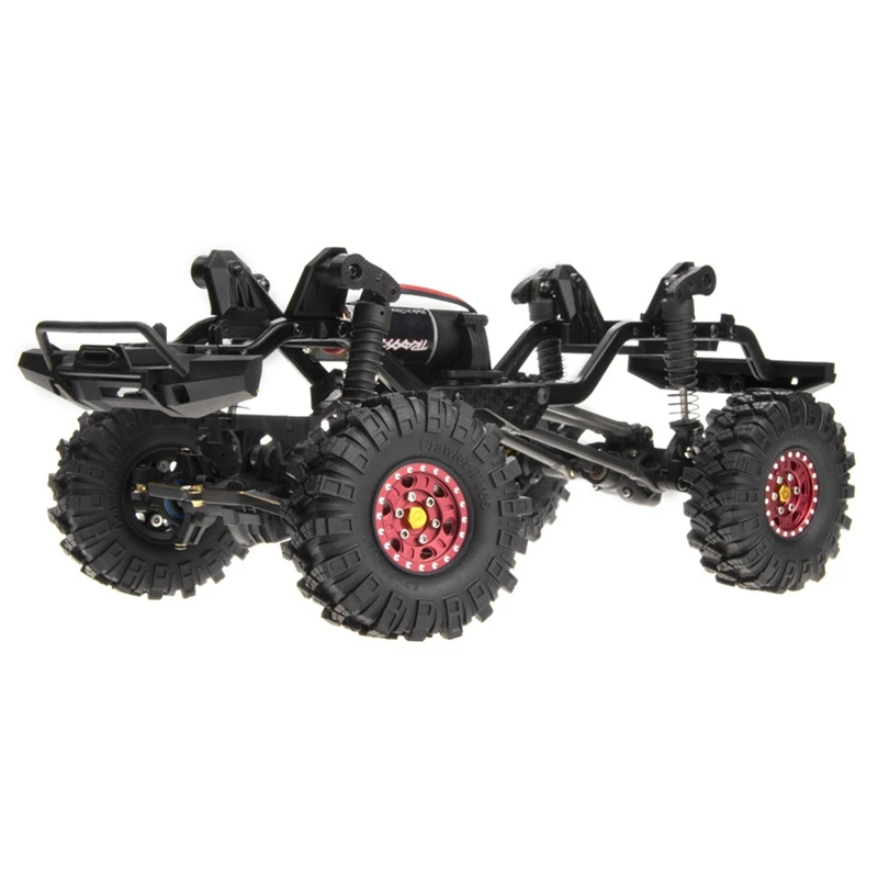 Roda verde do beadlock do metal, carro da esteira rolante do RC, SCX24 axial, AX24, TRX4M, FCX24, 62x21mm, 1 ", 18, 1, 24, 1, 4 PCes