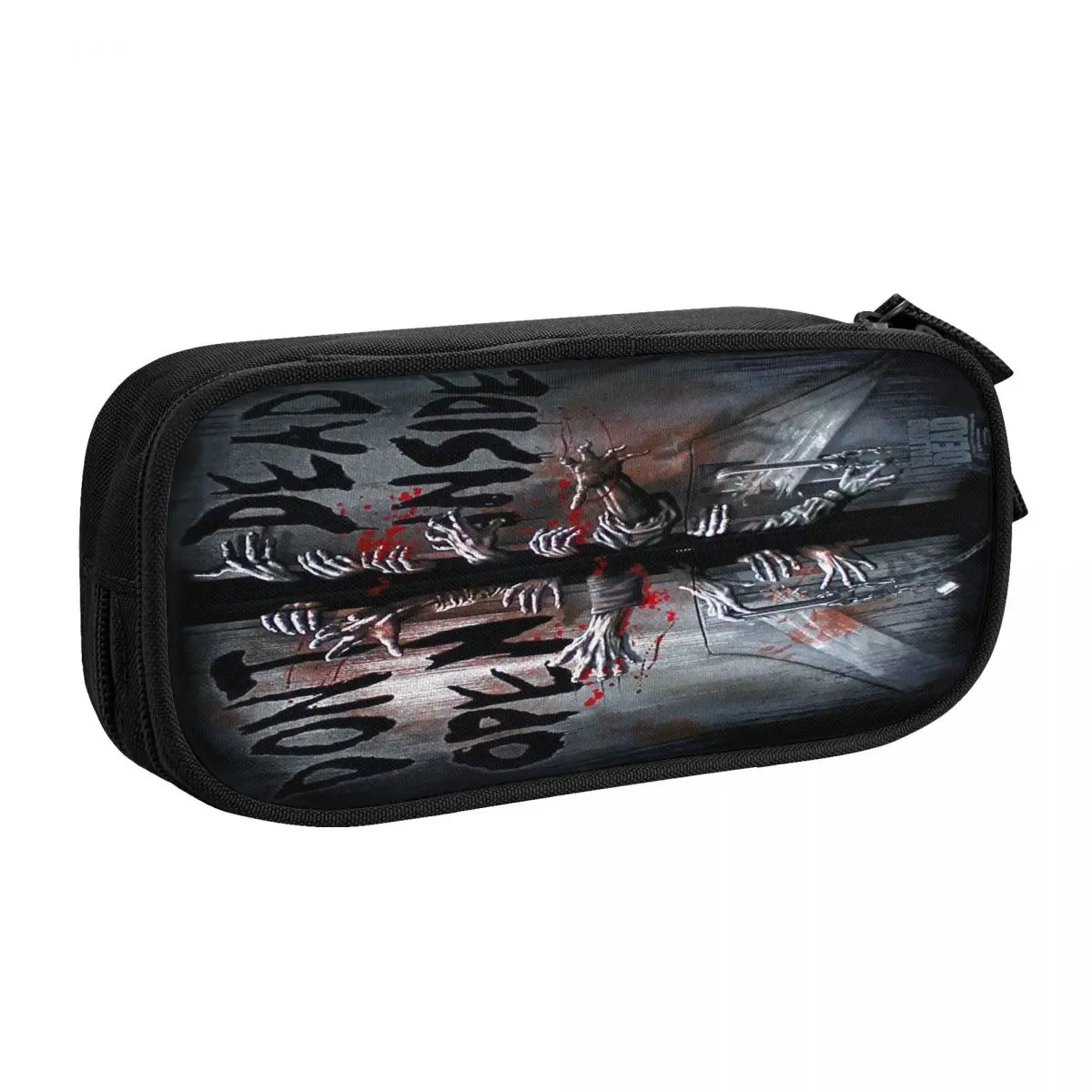 Custom Horror Zombie TV Show The Walking Dead The Walking Dead Pencil Cases for Large Capacity Pencil Pouch School Supplies