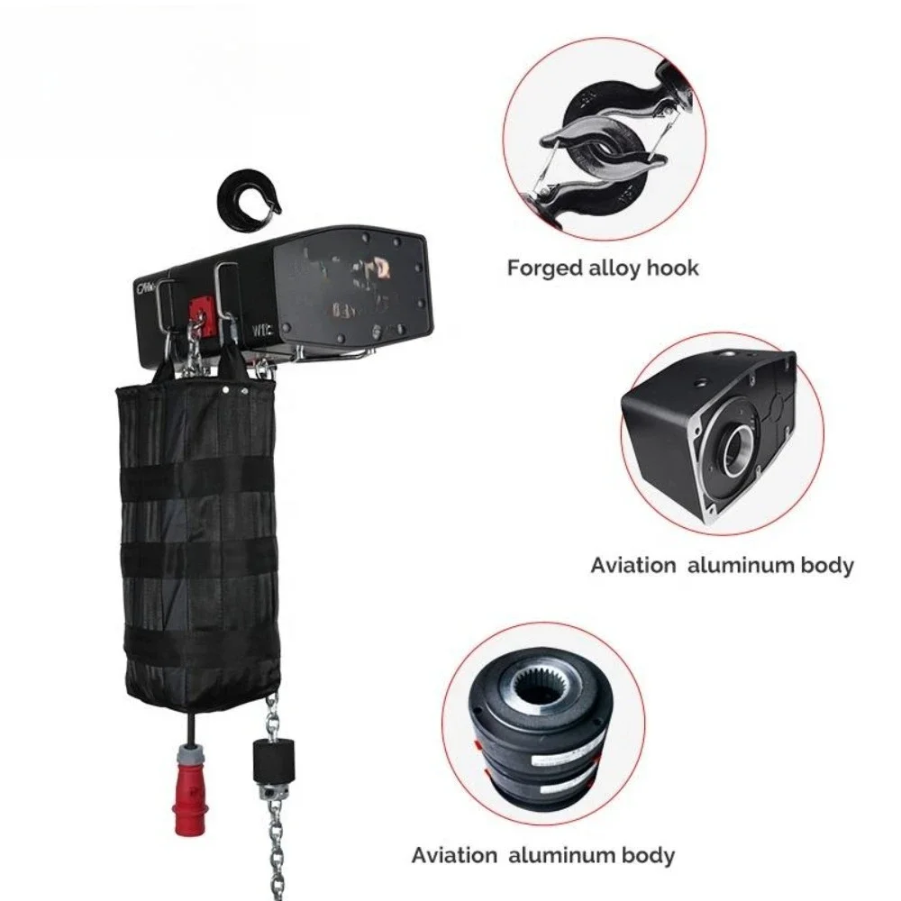 Concert Entertainment Supplier Stage Economy Block Crane Electric Ring Chain Hoist Line Array And Speaker Stage Truss Motor