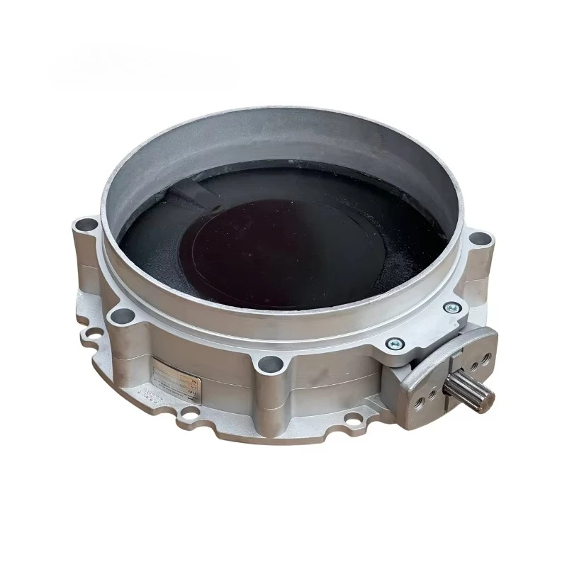 سلسلة V1FS150 صمام فراشة ذو شفة واحدة أوتوماتيكية مع صمام قرصي مطلي بالبولي يوريثين صمام فراشة لسيلو الأسمنت