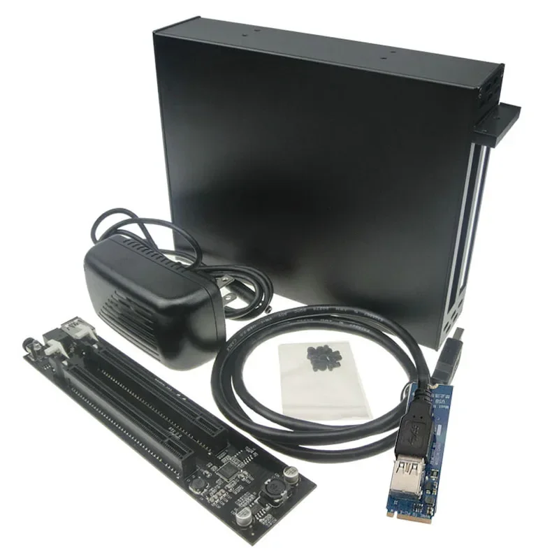 

M.2 M KEY NVME к карте расширения PCIe Интерфейс M2 к адаптеру PCIe X16 с двумя слотами Док-станция без драйверов