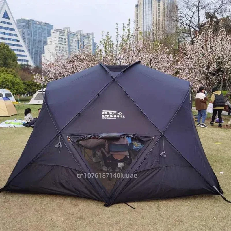 Spherical Camping Tent Pro3.0 Large Space Hemisphere Tent 4-6 Person Waterproof Windproof Multi Functional Outdoor Camping Shelt