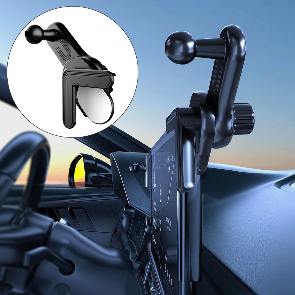 17mm Ball Head Base for Tesla Model 3/Y Car Phone Holder Accessories Universal Car Phone Bracket Base for Energy Vehicle Screen