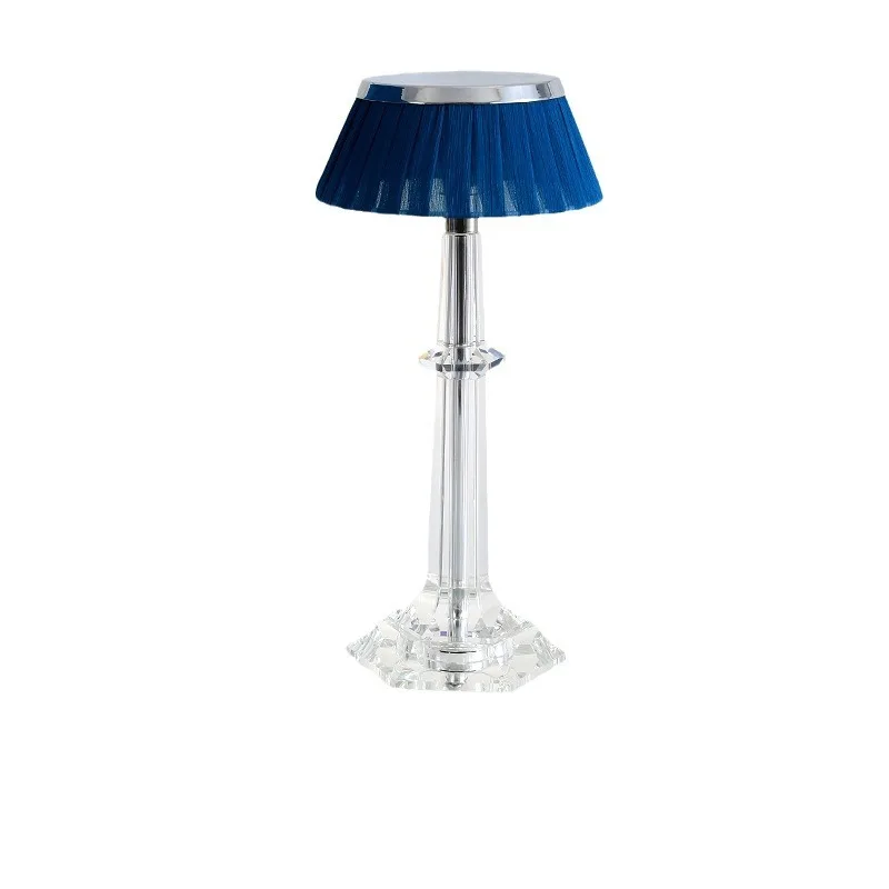 

Crystal table lamp Modern simple bedroom decorative table lamp Living room dining room LED lamp