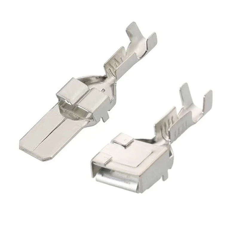 

T105MF Медная клемма для автомобильной проводки 7,8 мм, мощная и сильноточная вставной пружинный клемма DJ627-7,8B, DJ611-F7.