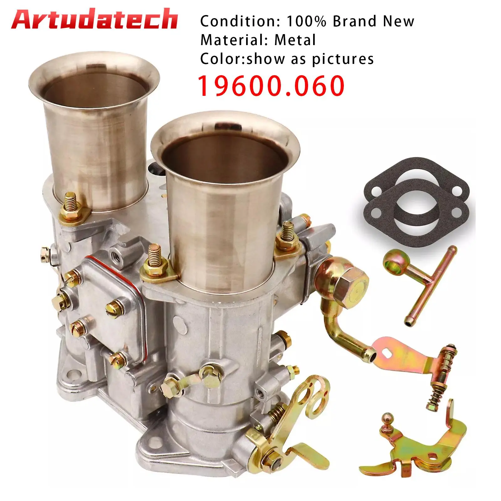 Artudatech Carburetor 19600.060 For 45 DCOE 152 45mm High Performance Twin Choke Car Accessories