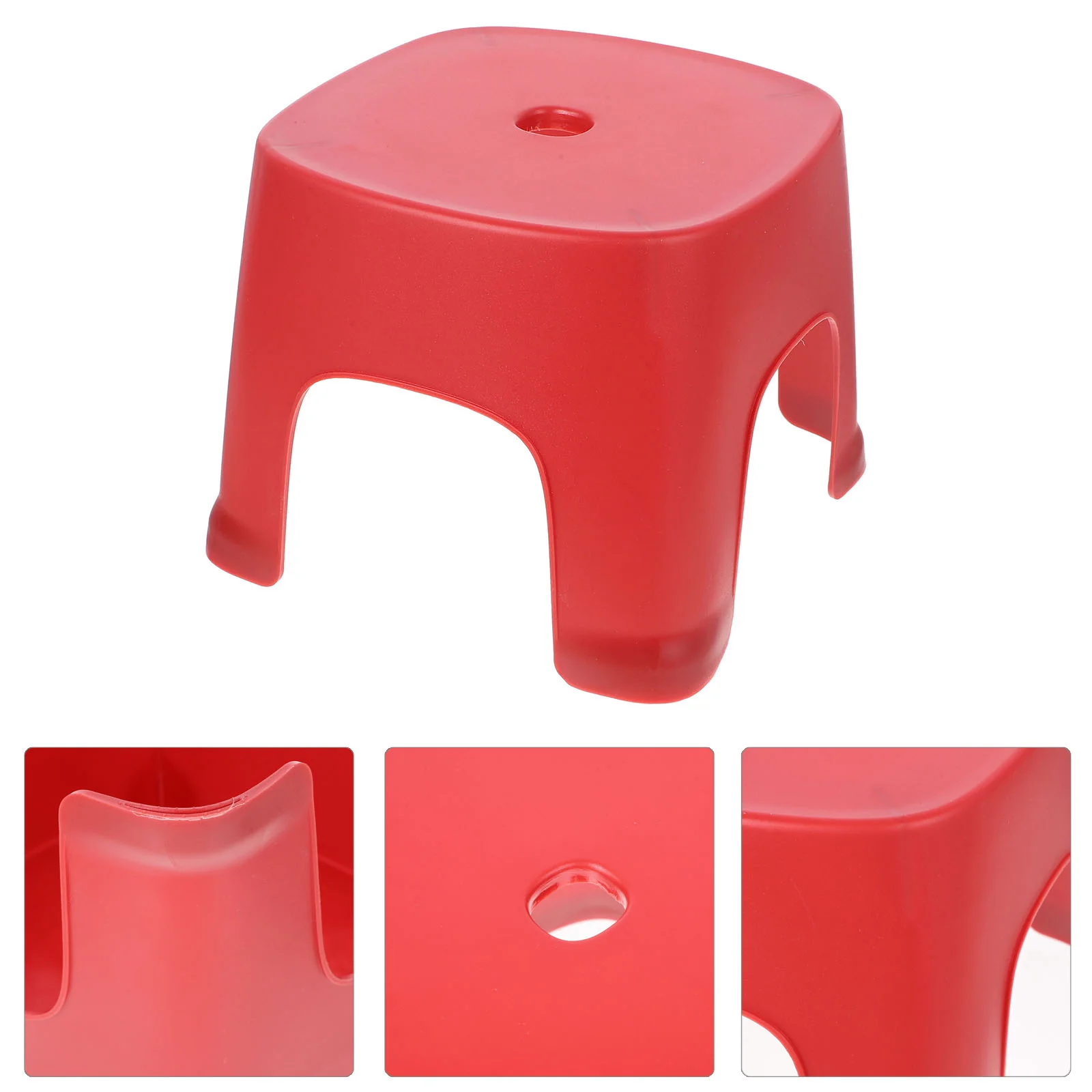 Low Stool Toilet Kids Step Stools Non-slip for Plastic Footstool Pvc Toddler Bathroom