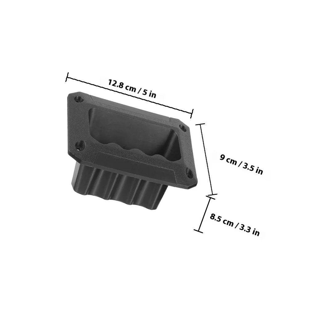12 قطعة من مقبض مكبر الصوت البلاستيكي المريح لصندوق الخزانة ملحقات مكبر الصوت شديدة التحمل #6