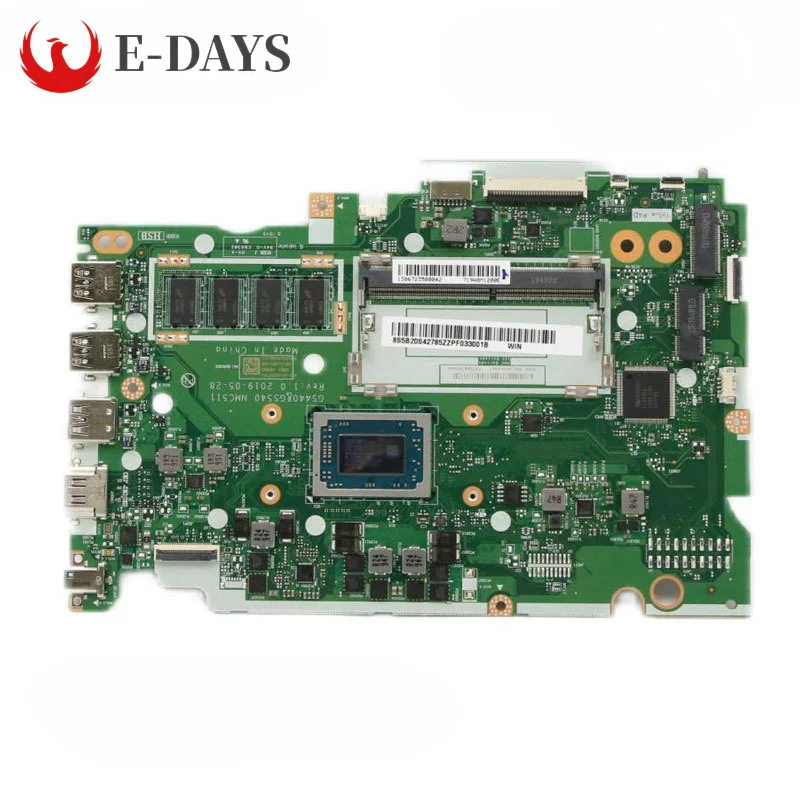 

For Lenovo Ideapad S145-14API Laptop Motherboard NM-C511 Notebook Mainboard with R5-3500U CPU 4GB-RAM 100% Tested Ok