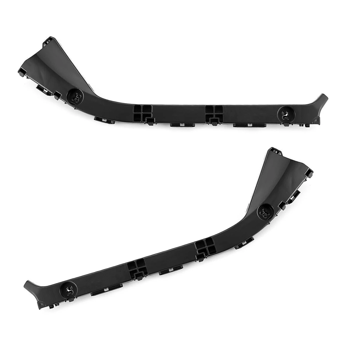 5257547021 TO1132102 TO1133102 1 Pair Car Plug-In Rear Bumper Bracket Retainer 5257647021 Fit for Toyota Prius 2010-2015 Black