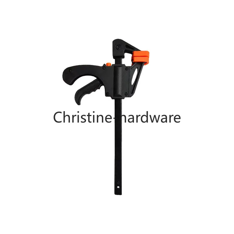 4 inch 3/4/5pcs Woodworking Bar F Clamp Clip Hard Grip Quick Ratchet Release DIY Carpentry Hand Vise Tool
