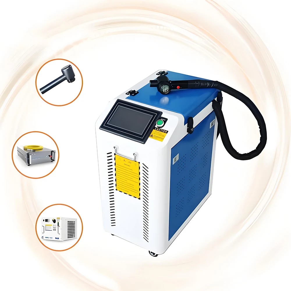 200 واط 300 واط 500 واط 1000 واط آلة التنظيف بالليزر النبضي لطلاء الخشب الحجر المعادن الليزر الأنظف #4
