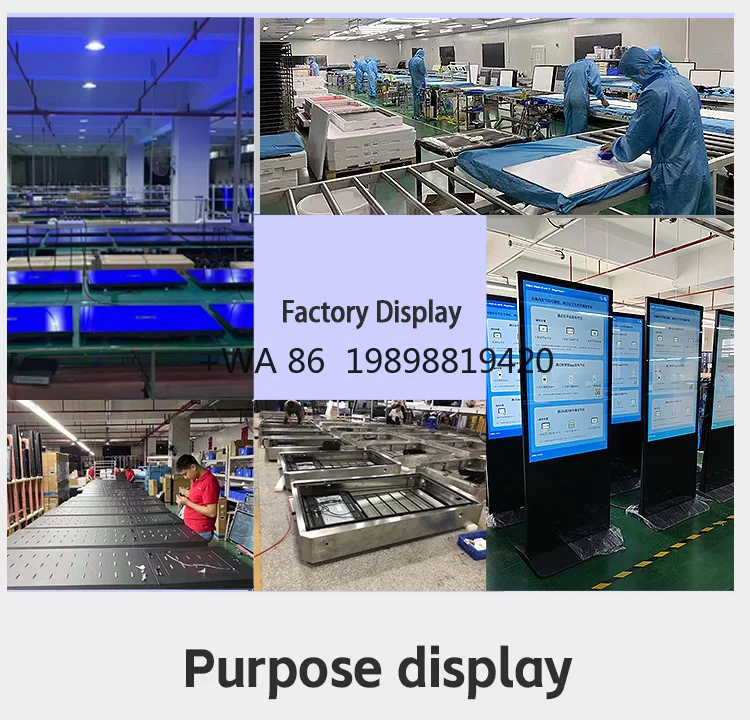Various Sized Moveable Indoor P1.53 P1.8 P2 P2.5 Digital LED Advertising Stand Indoor Advertising LED Display Poster Screen