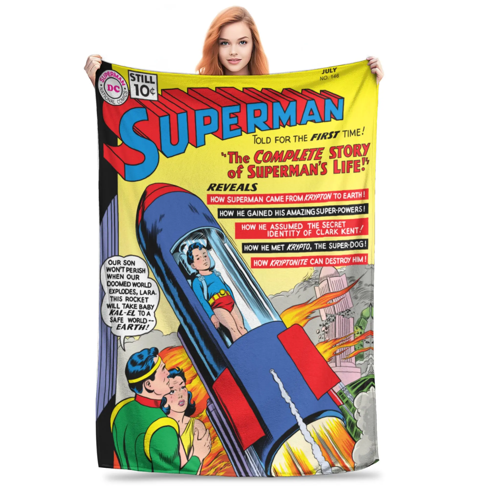 

Фланелевое одеяло Supermans, одеяло для постельного белья, офисное супермягкое покрывало,