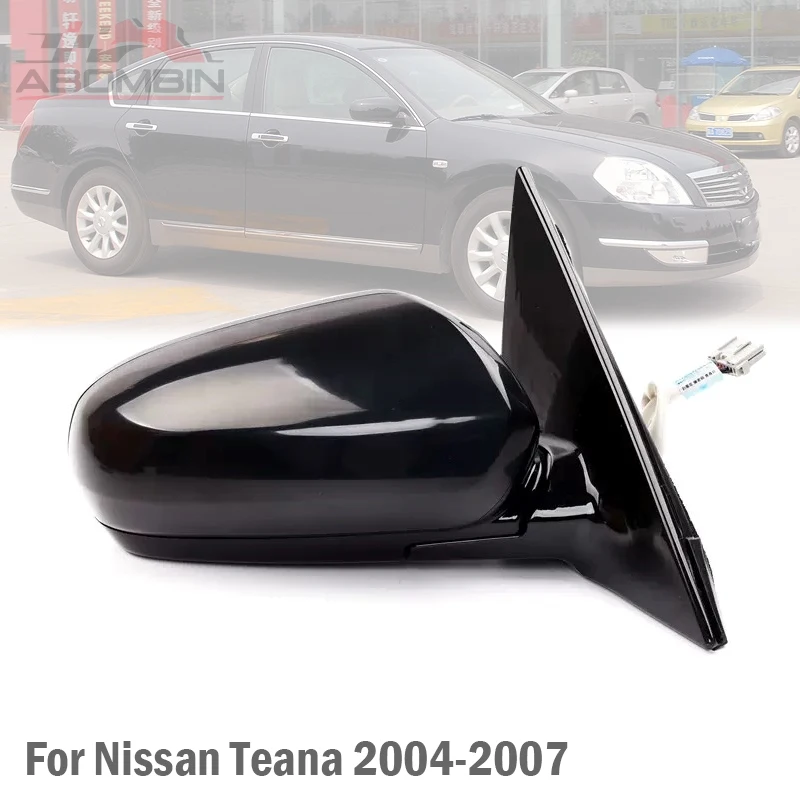 

Rear View Door Wing Mirror Assembly Turn Signal Mirror Assy For Nissan Teana 2004 2005 2006 2007 7pins Power Folding