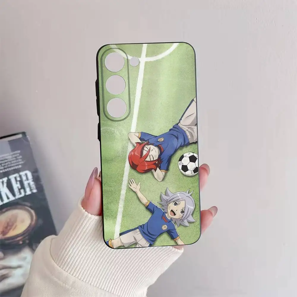 I-Inazuma أحد عشر حافظة هاتف لهاتف سامسونج جالاكسي A73,72,51,53,52,71,22,5G,Note,J7,8,9 غطاء أسود ناعم #4