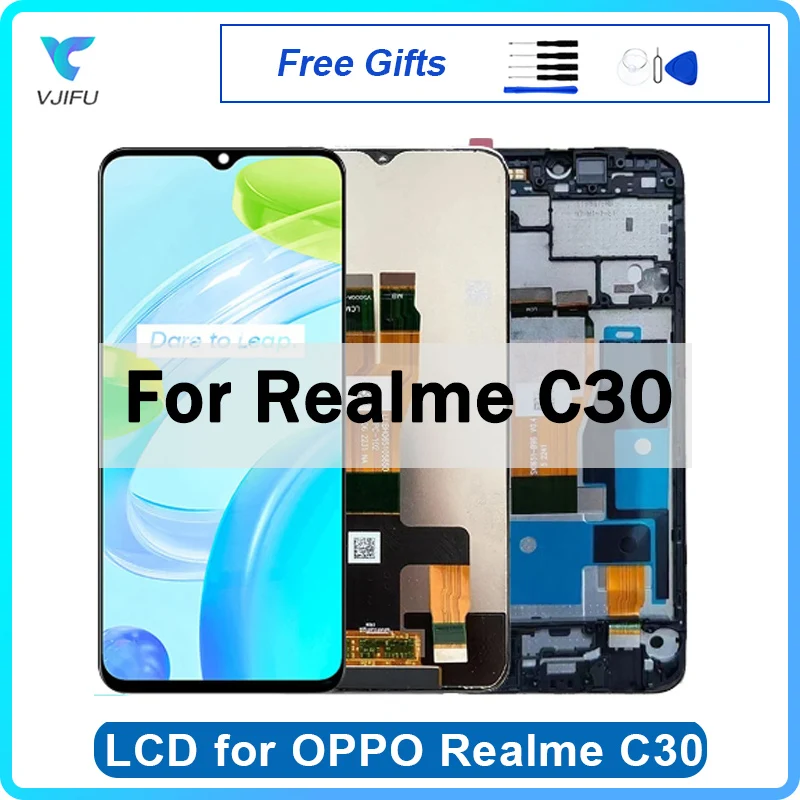 

Display Screen for OPPO Realme C30 C33 LCD Replacement for Narzo 50i Prime