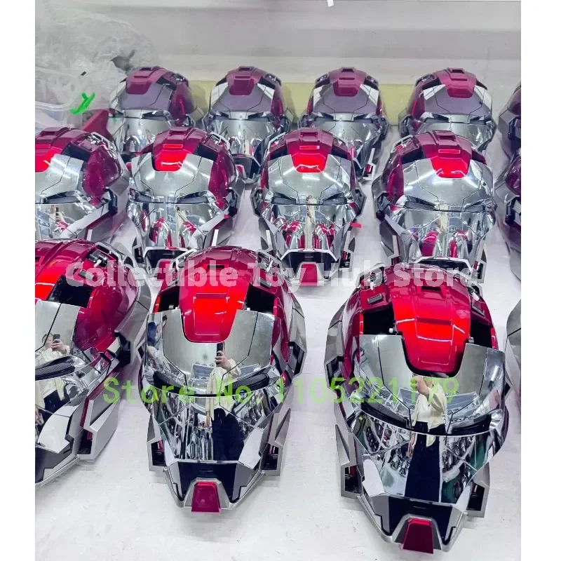 In Stock 1:1 Scale Mech‑Unit‑05 Pro Max Upgrade+ Wearable Mecha Helmet Electric Voice Touch Remote Control Auto Open‑Close LED