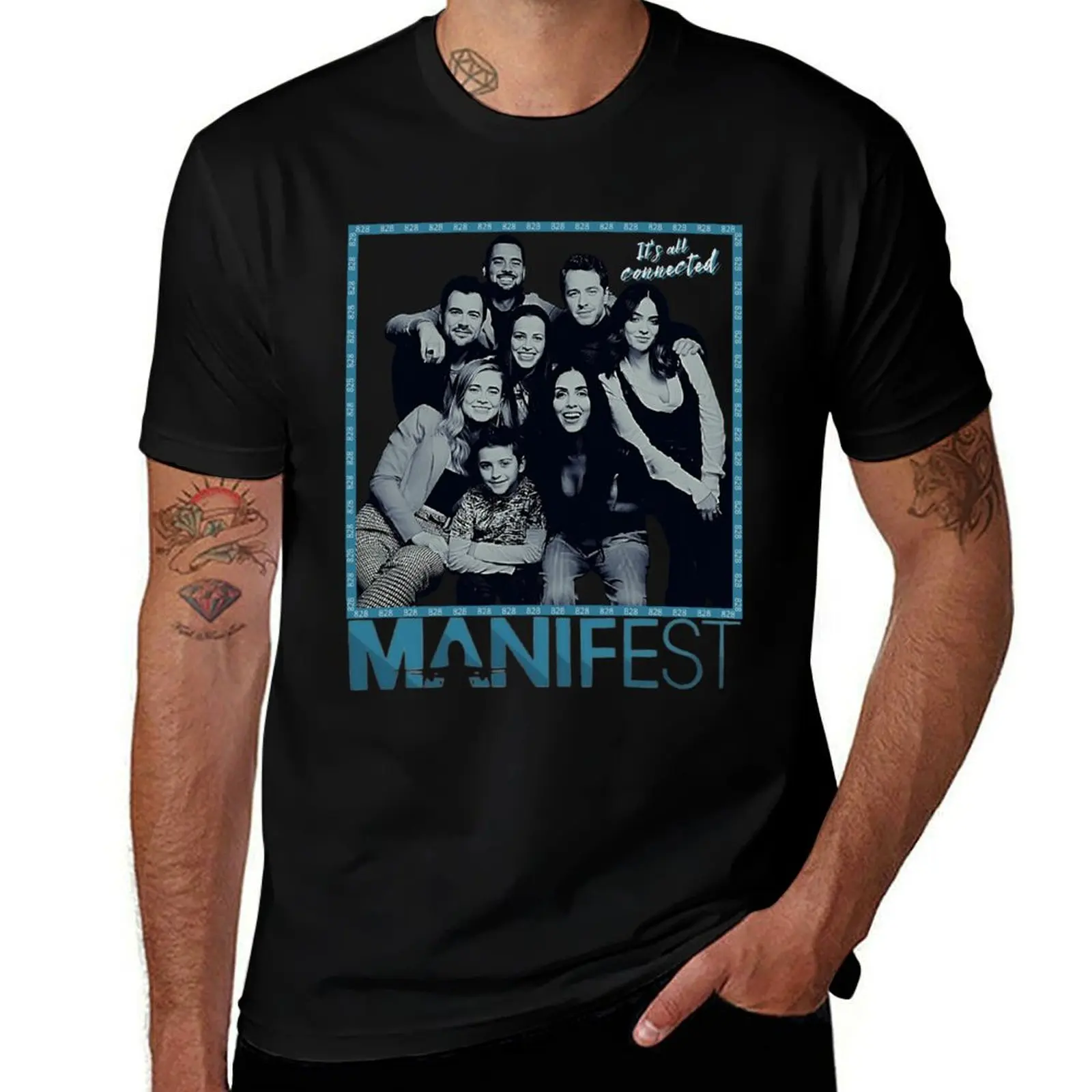 تي شيرت Manifest Tv Series It_s All متصل تي شيرت رجالي تي شيرت قطني للرجال حزمة تي شيرت أبيض تي شيرت شخصي #4