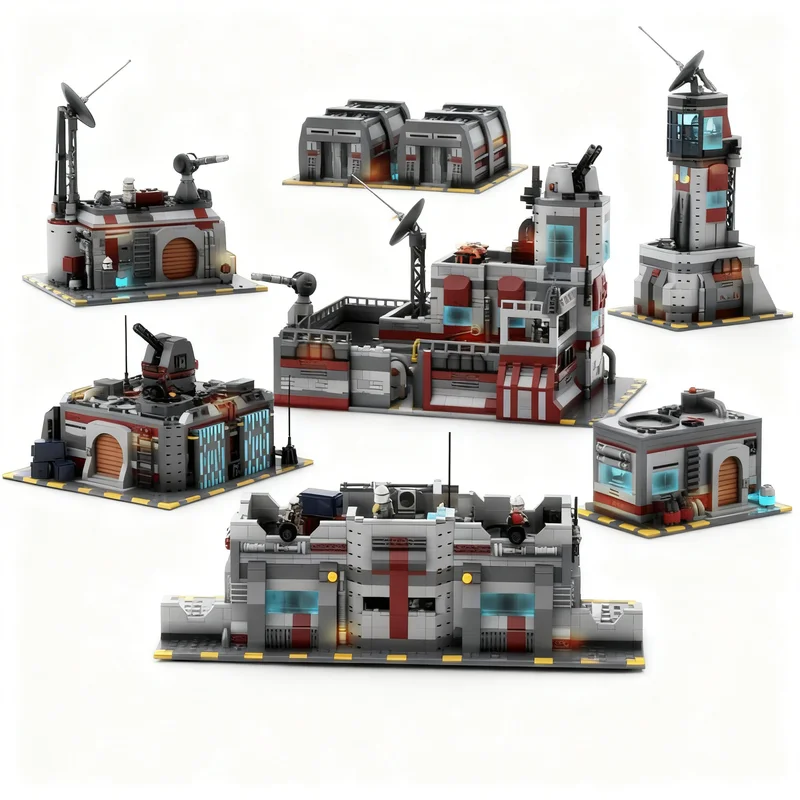 9985pcs MOC SW CLONE BASE BUNDLE Model Building Blocks Toys Construction Christmas Gifts DIY Birthday Assemble Creative Kids