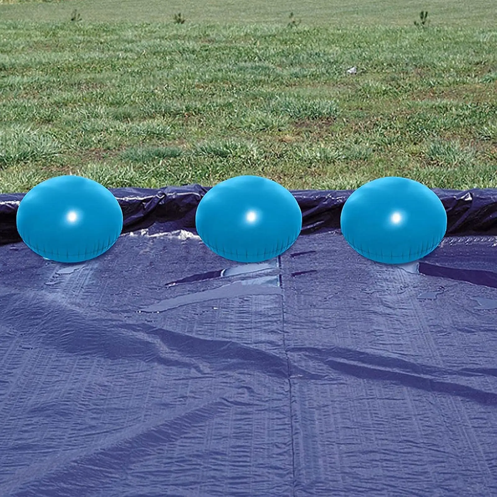 Almohada de piscina de aire, cubierta de piscina de PVC, almohada de aire, cubierta de piscina de invierno, almohada para cubiertas de piscina sobre el suelo