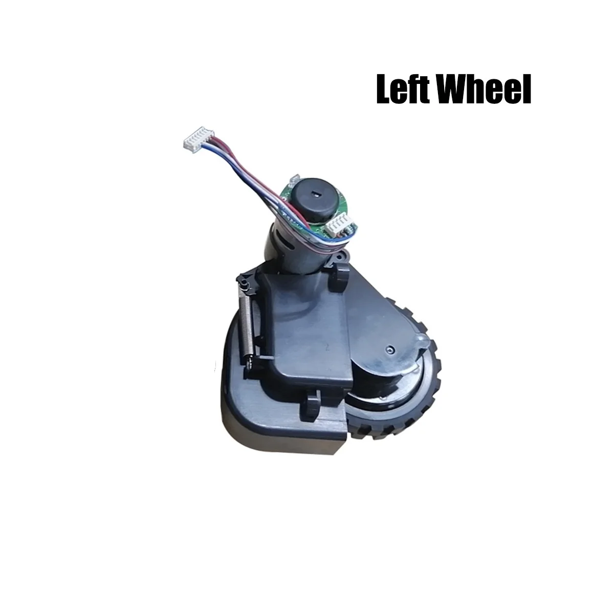 Rueda izquierda para Robot aspirador Tefal Explorer Serie 20, RG6871, Isweep X3, piezas de ruedas