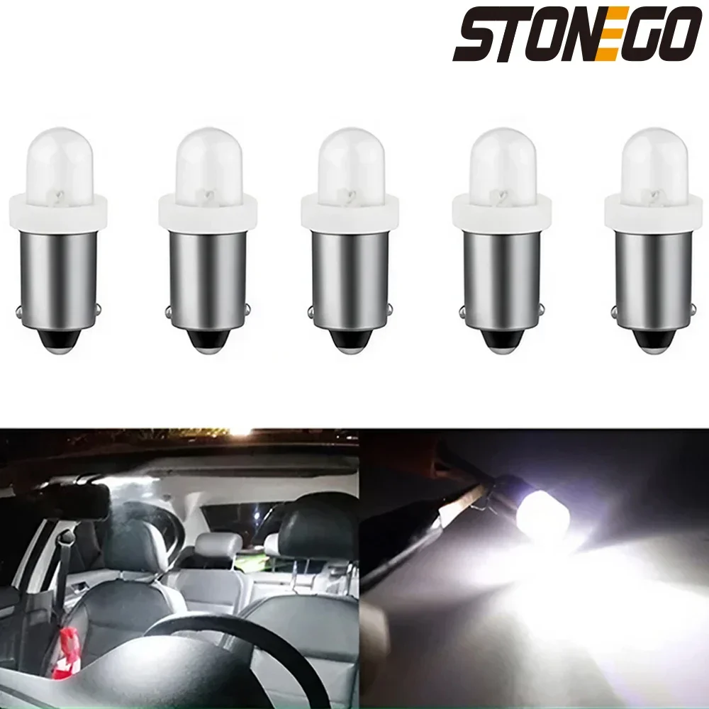 

BA9S LED Bulb T4W H6W LED Car light bulb Car Reverse Lights Auto Parking License Lamp Interior 2835SMD Stonego Car LED Bulb DC