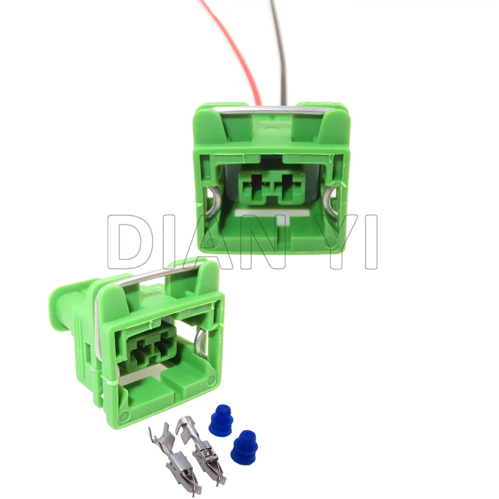 

Комплект из 2-контактных автомобильных разъемов для электропроводки (240PC02S5001) с кабелями, водонепроницаемая автомобильная розетка