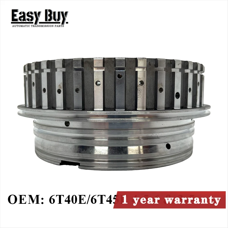 

6T40 6T45 6T50 Auto Transmission Input Drum Housing 3-5 Reverse 1st GEN 24253300 2nd GEN24263527 Fits For Buick Opel Chevrolet