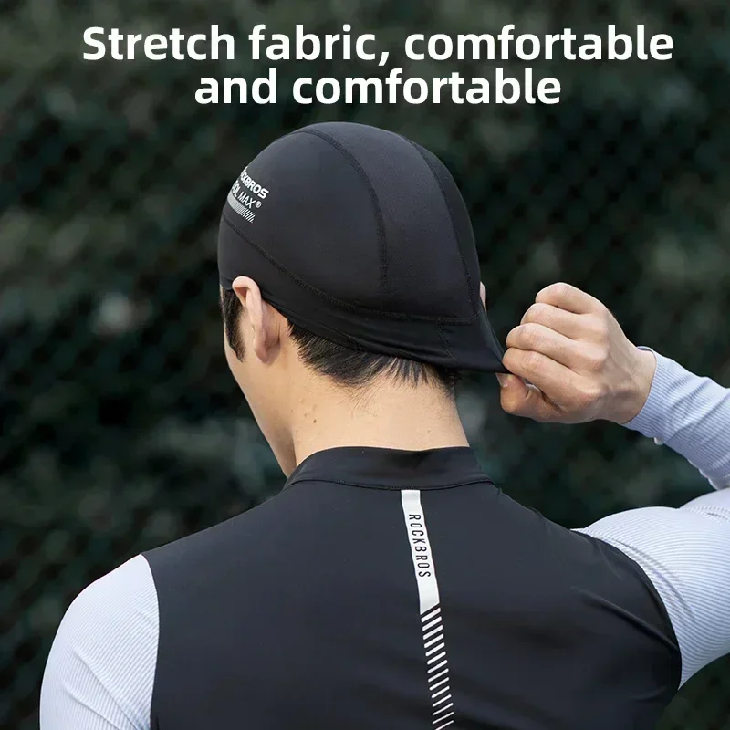 

ROCKBROS велосипедная кепка дышащая быстросохнущая шляпа для шлема внутренняя кепка UPF50 защита от солнца спортивная кепка для бега летние мотоциклетные шапки