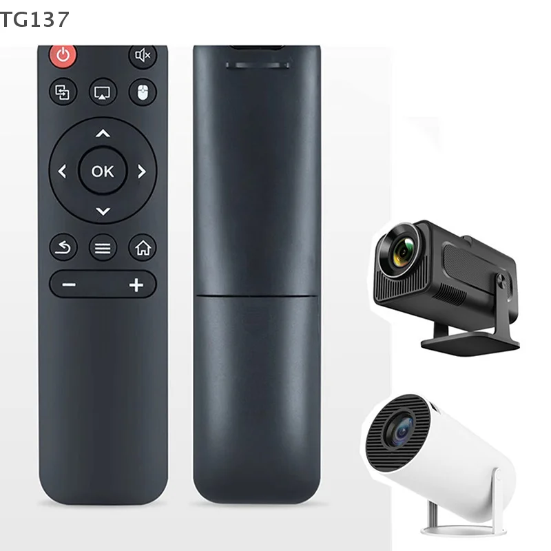 1PC Portable Control Remote Projector Universal Intelligent Remote Control For HY300 HY320 HY300 PRO Projector