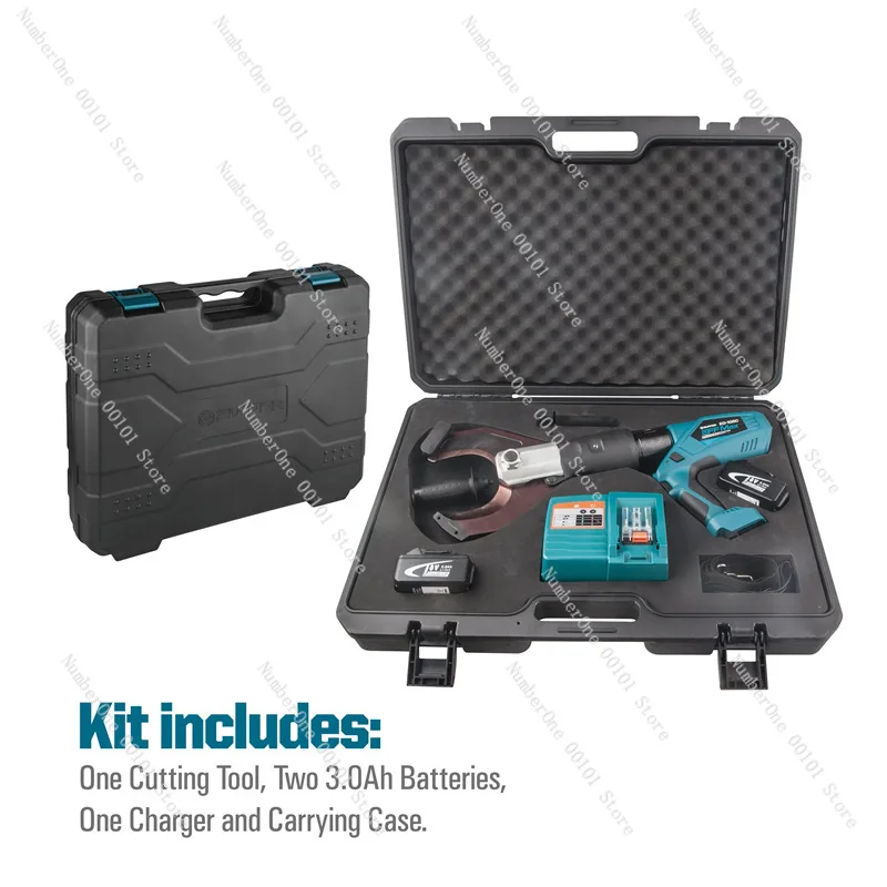 Juli cable shears, rechargeable hydraulic cable shears ED-65C/85C/105C/120C two batteries and one charge