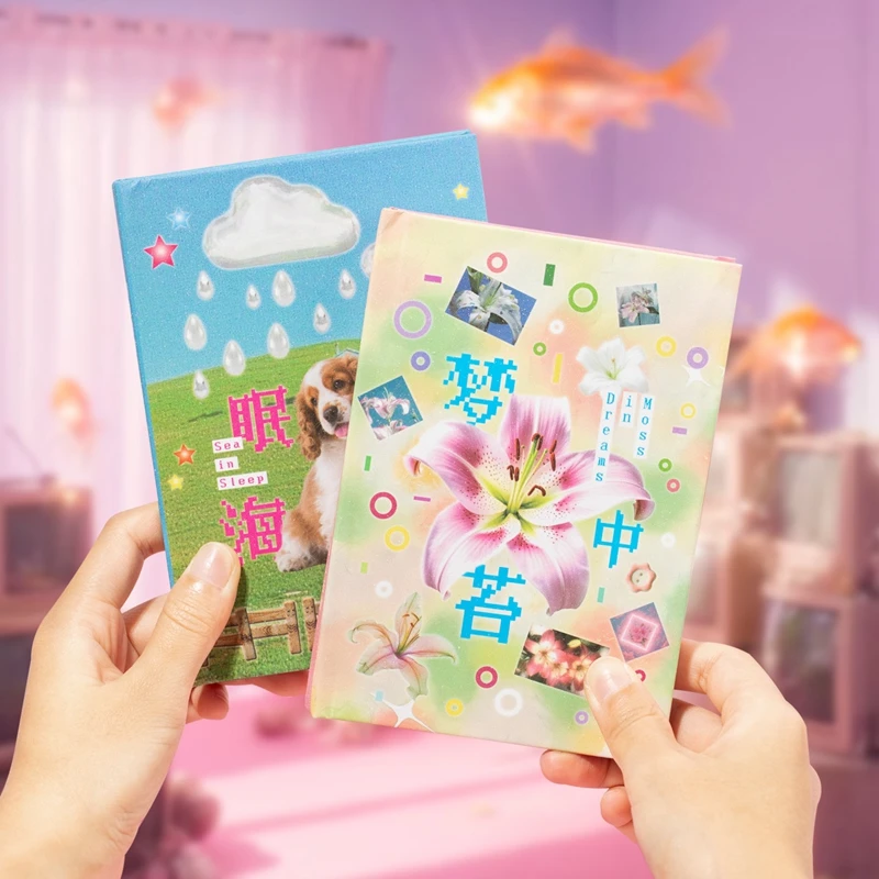 

30piece/book Dream Growth Series Cute Cut Film Sticker Girl Journal Phone Case DIY Scrapbook Sticker Kawaii Decoration Sticker