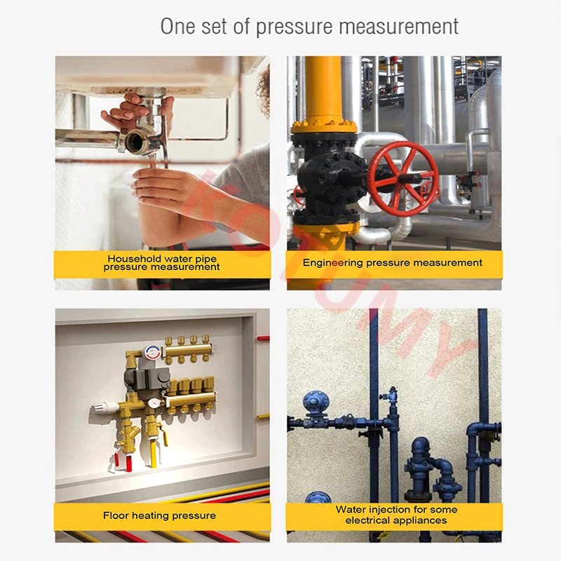 Imagem -05 - Bomba de Teste de Pressão Manual Verificador de Pressão de Água Pipe Leak Detector Pipeline 25kg