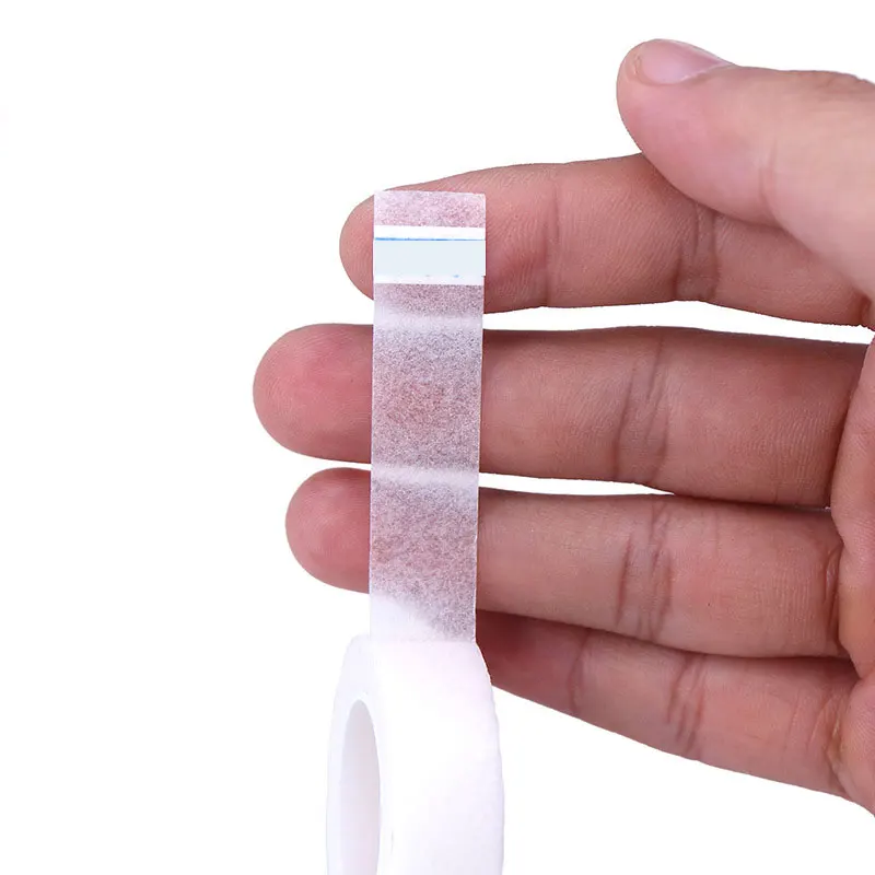 1/3/5 pçs extensão de cílios sem fiapos almofadas de olho branco adesivo micropore fita respirável sob remendo não tecido compõem ferramentas